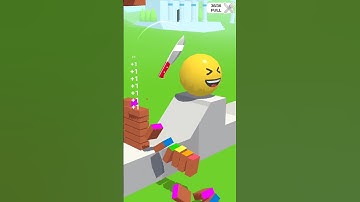 Slice It All Gameplay! Satisfying ASMR slicing game Level 606 #sliceltall #short