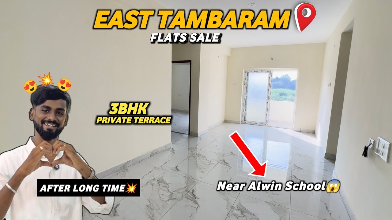 💥Ready to Occupy😱Flats for sale in East Tambaram🏡Behind Bharat University😍Near Alwin School💥
