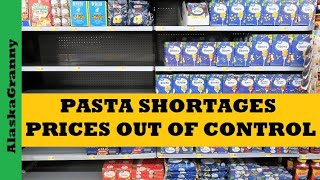 Pasta Shortages Prices Out Of Control...Stock Up Now Preppers