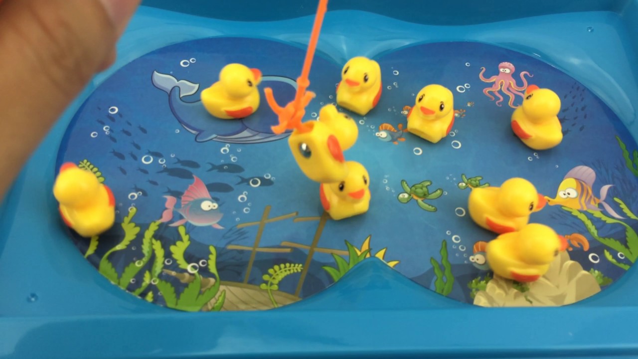 Children's Ducks Fishing, Magnetic Ducks Toy, Water Fishing Game