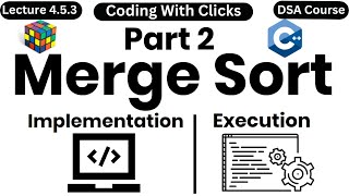 Merge sort c++  Merge Sort in data structure  Merge Sort algorithm Merge Sort in daa