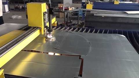 CNC Plasma Cutter with Duct-Cam HVAC Program.