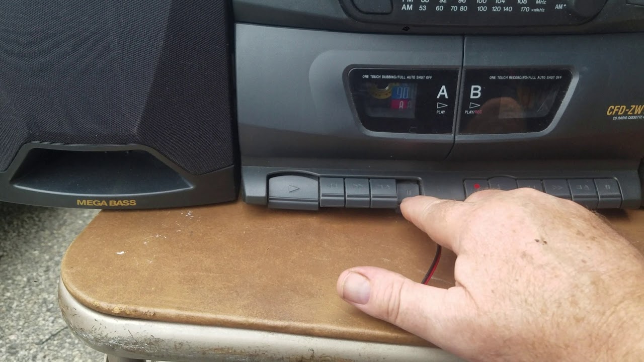 sony boombox with detachable speakers