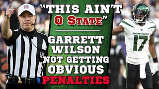 This Ain't O-State - Garrett Wilson UPSET he's not getting PENALTIES