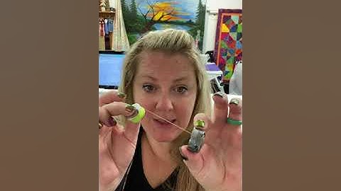 Bobbin Tension 40wt. Vs. 50wt Handi Quilter APQS longarm quilting machine with Superior Threads