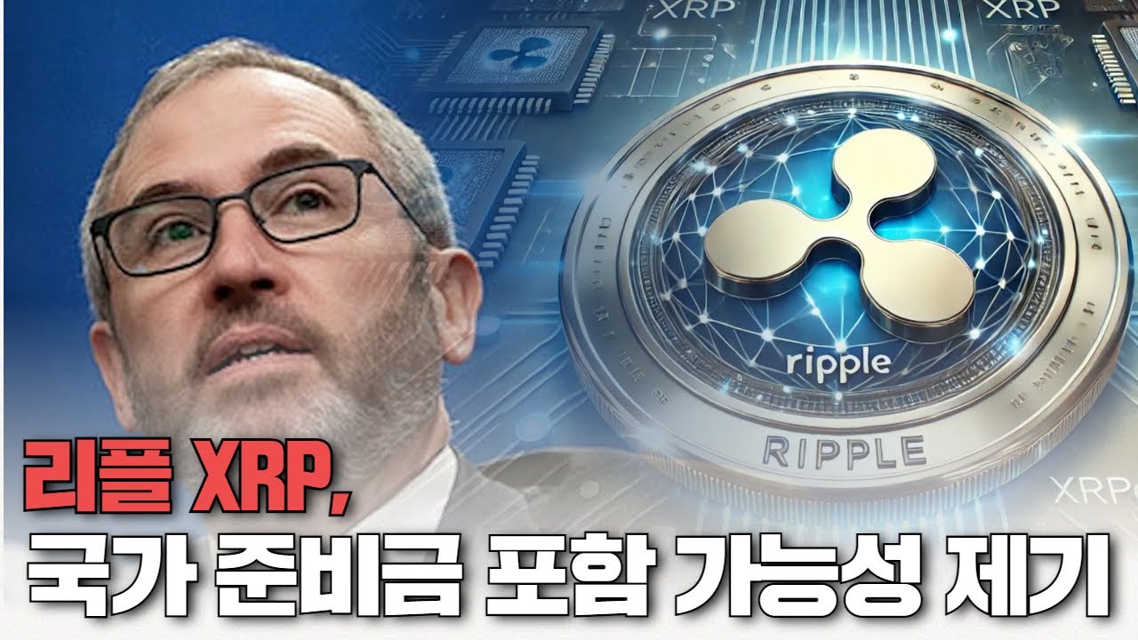 리플 XRP, 국가 준비금 포함 가능성 제기