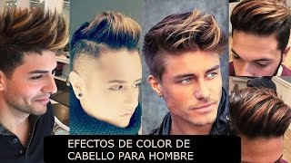 MEN'S HAIR COLOR 2017: SPRING EFFECTS