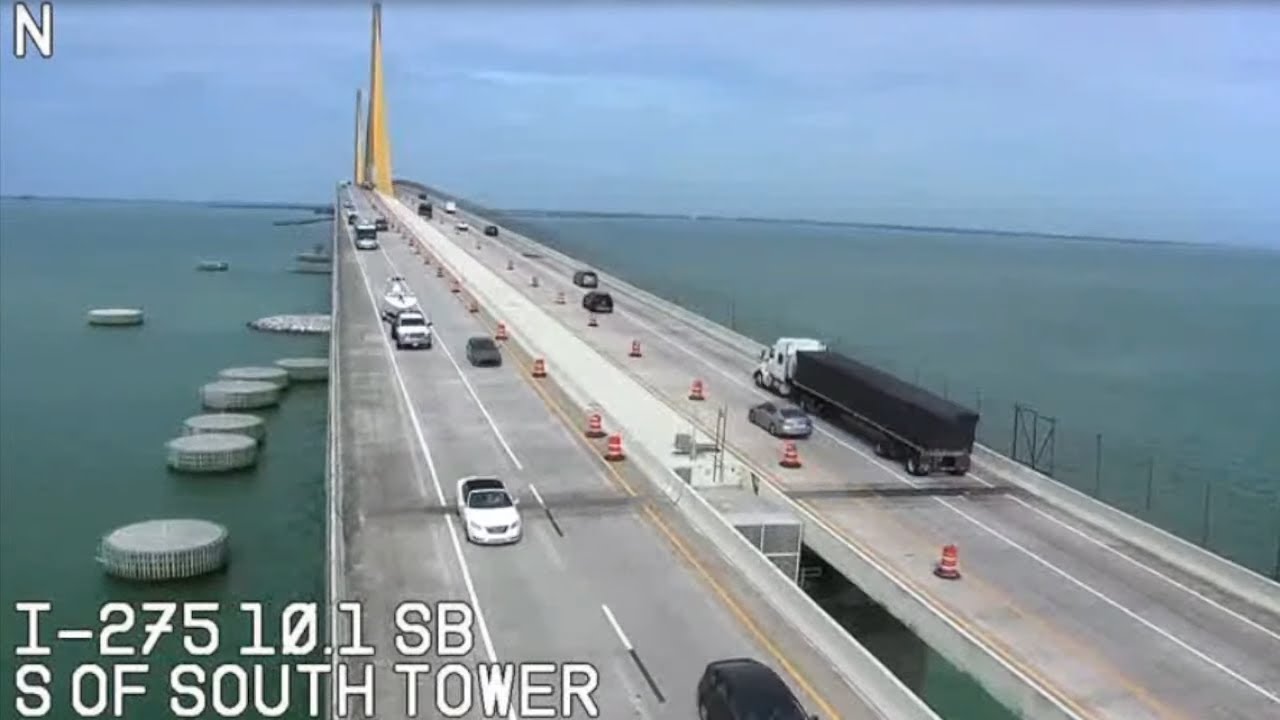 Sunshine Skyway Bridge Live Cam Florida Live Cam Florida Traffic