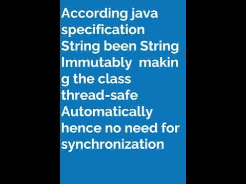 Java Technical Test | Why java made String Immutable ? - YouTube