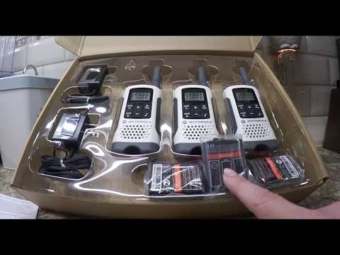 Motorola Talkabout 2 Way Radios-Unboxing and Review