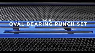 Genius Tools 4 Piece Oval Bearing Punch Set Overview (PC-BP4) | GeniusToolsUSA.com