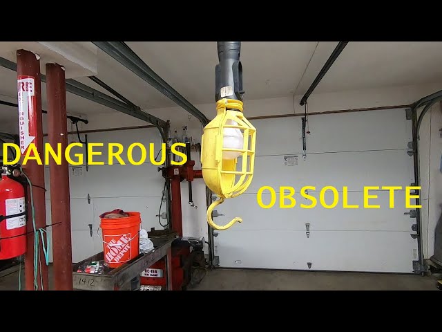Replace your obsolete Work-Light with a Retractable Extension Cord