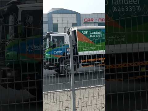 Tandeef Garbagetruck Truck Truckdriver Dubai Viral Trending Uae Uae Vlog Road Views Ae