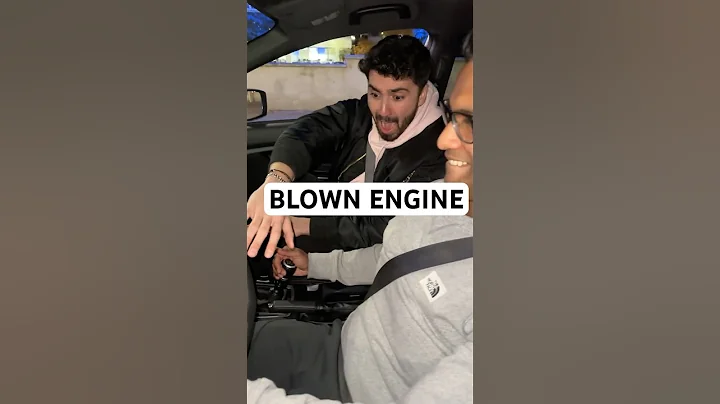 Newbie BLOWS UP Engine!😮 #manual #cars #mechanic #carenthusiast #fyp