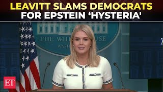 Epstein Scandal: Karoline Leavitt’s comments spark debate over transparency and accountability