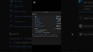 How to install react+vite in our vs code  #coding #developer "npm create vite@latest (project name)"