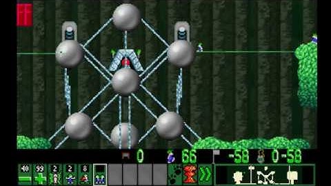 Lemmings World Tour Part 7: in which Arty makes his own life harder