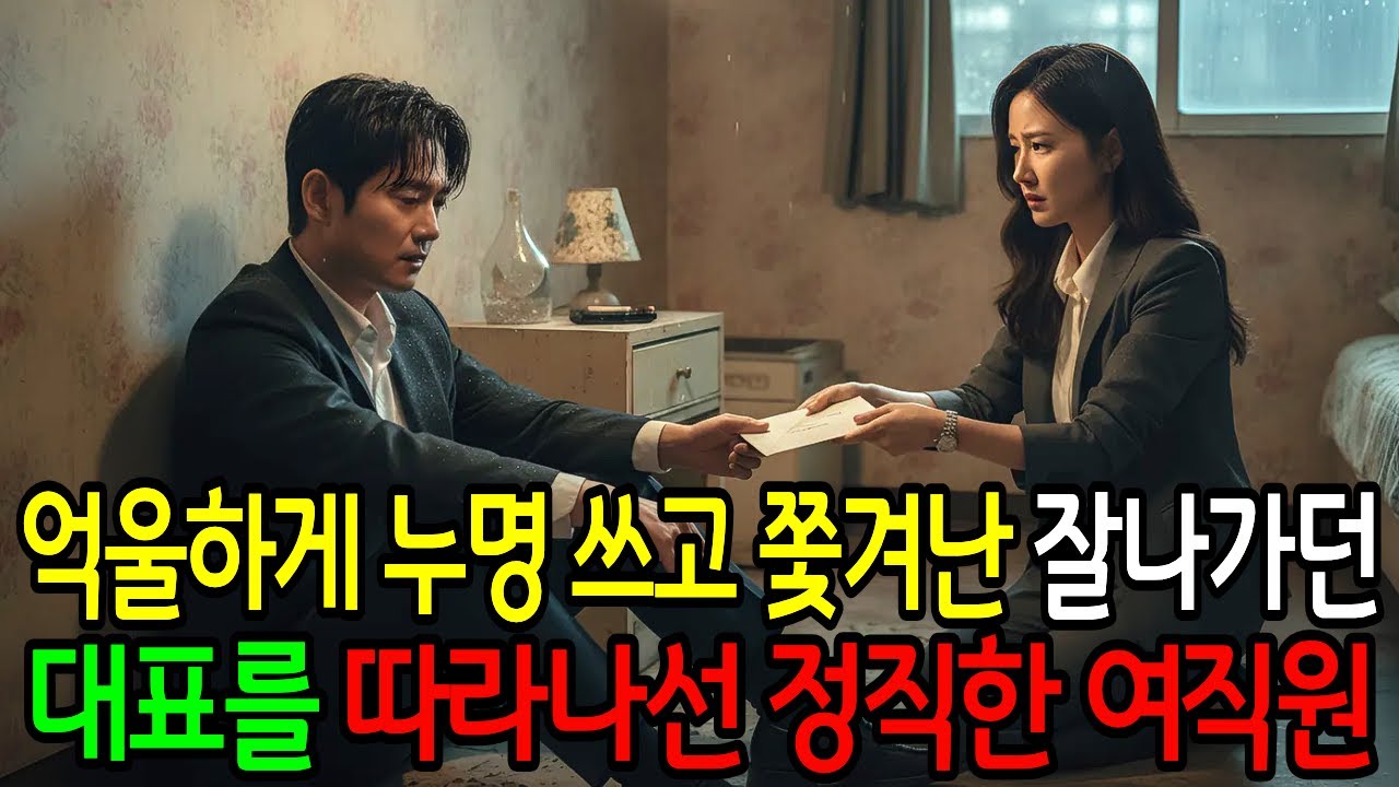 “대표님, 제가 지켜드릴게요” 억울하게 누명 쓰고 쫓겨난 대표를 따라나선 여직원, 6개월 후에 예상못한 일이.. | 오디오북 | 감동사연 | 사연라디오 | 사연모음