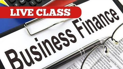 Business Finance Revision  | BHU BCOM ENTRANCE 2021 || Mcom Entrance 2021 ||