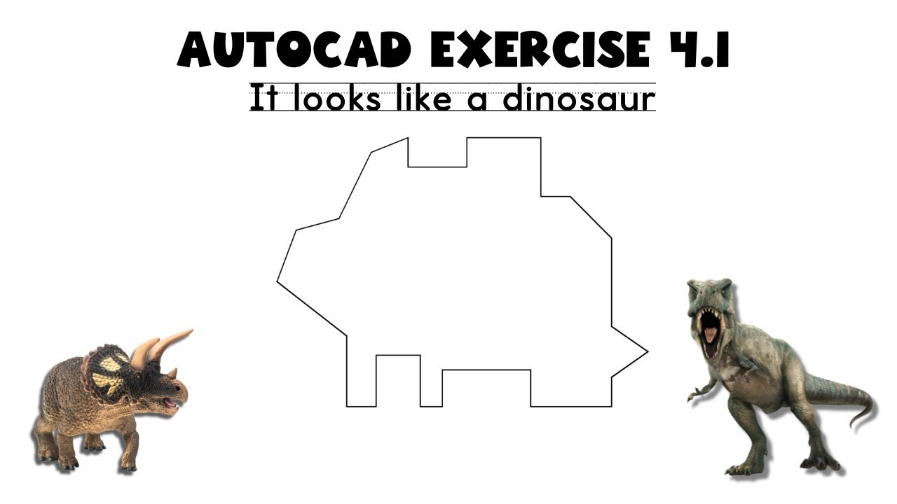 EXERCISE 4.1 AUTOCAD BASICS - YouTube