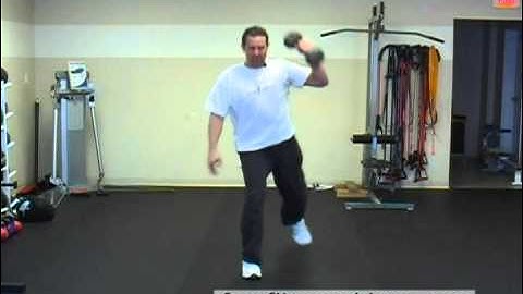 FreeFitnessVideos.com: Dumbbell Single Arm Split Snatch