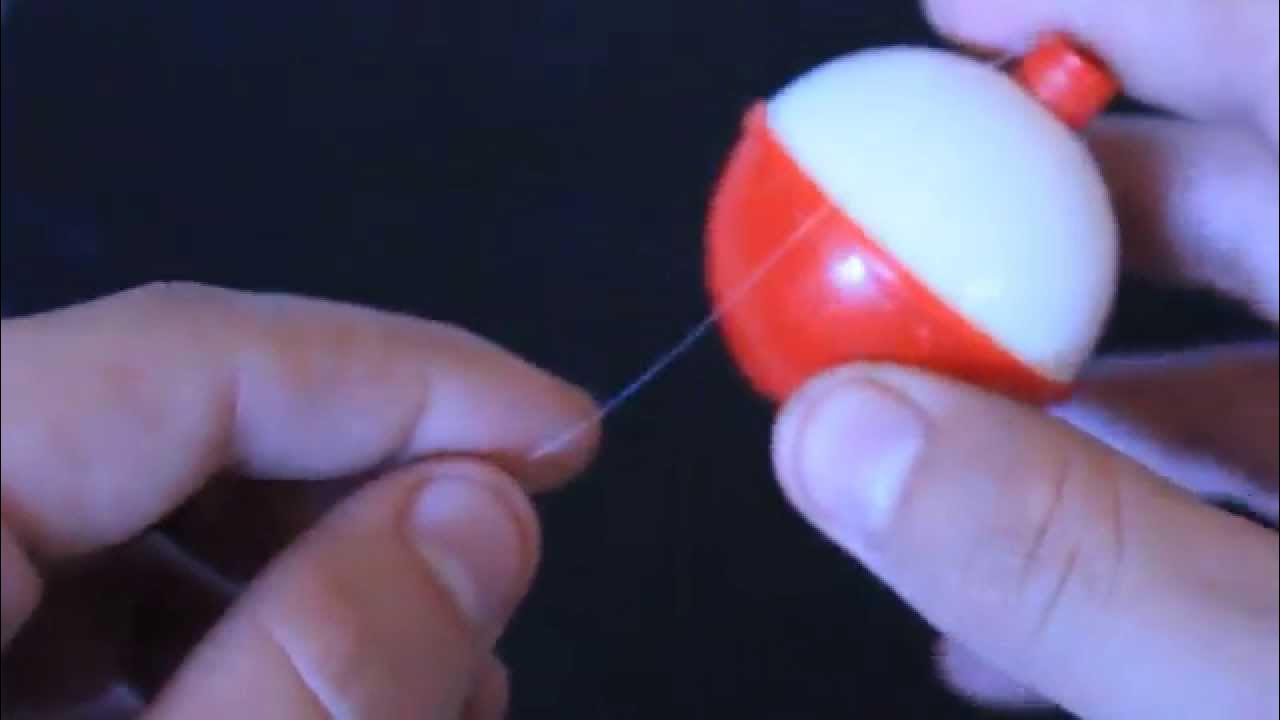 How to Setup/Rig/Tie a Fishing Bobber or Float! Quick And Easy