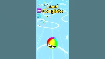 Ball Run 2048 level 36 #shorts
