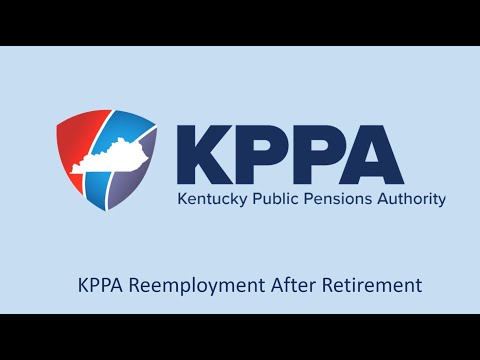 KPPA Reemployment After Retirement Webinar