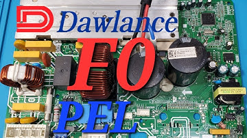 PEL and DAWLANCE DC Inverter AC FO error code and How to troubleshoot the error code solve.#132.