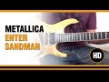 Toca Enter Sandman de Metallica en Guitarra electrica  CLASE TUTORIAL