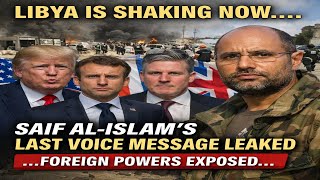 Download Lagu LIBYA Divided: Saif al-Islam Gaddafi’s FINAL VOICE MESSAGE Exposes Everything. MP3