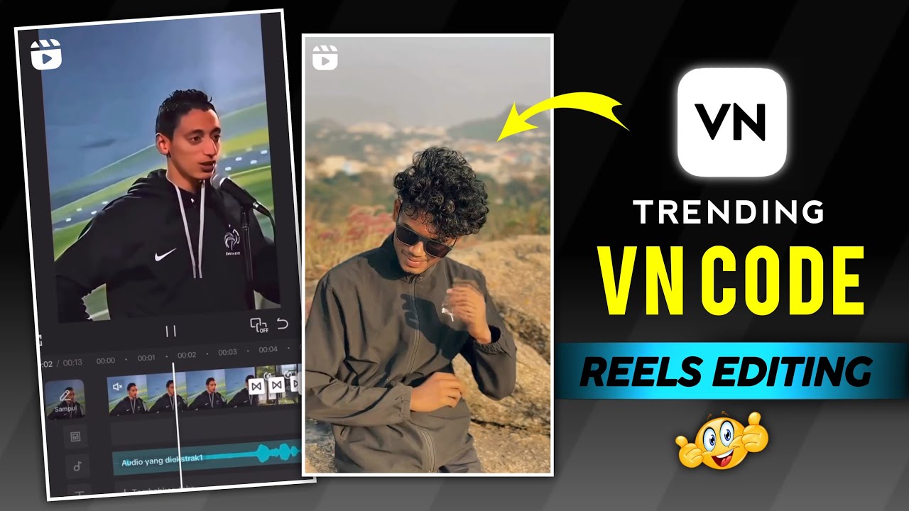 Instagram Trending Vn Code Template Reels Editing | बस One क्लिक Me 😍🔥 ...