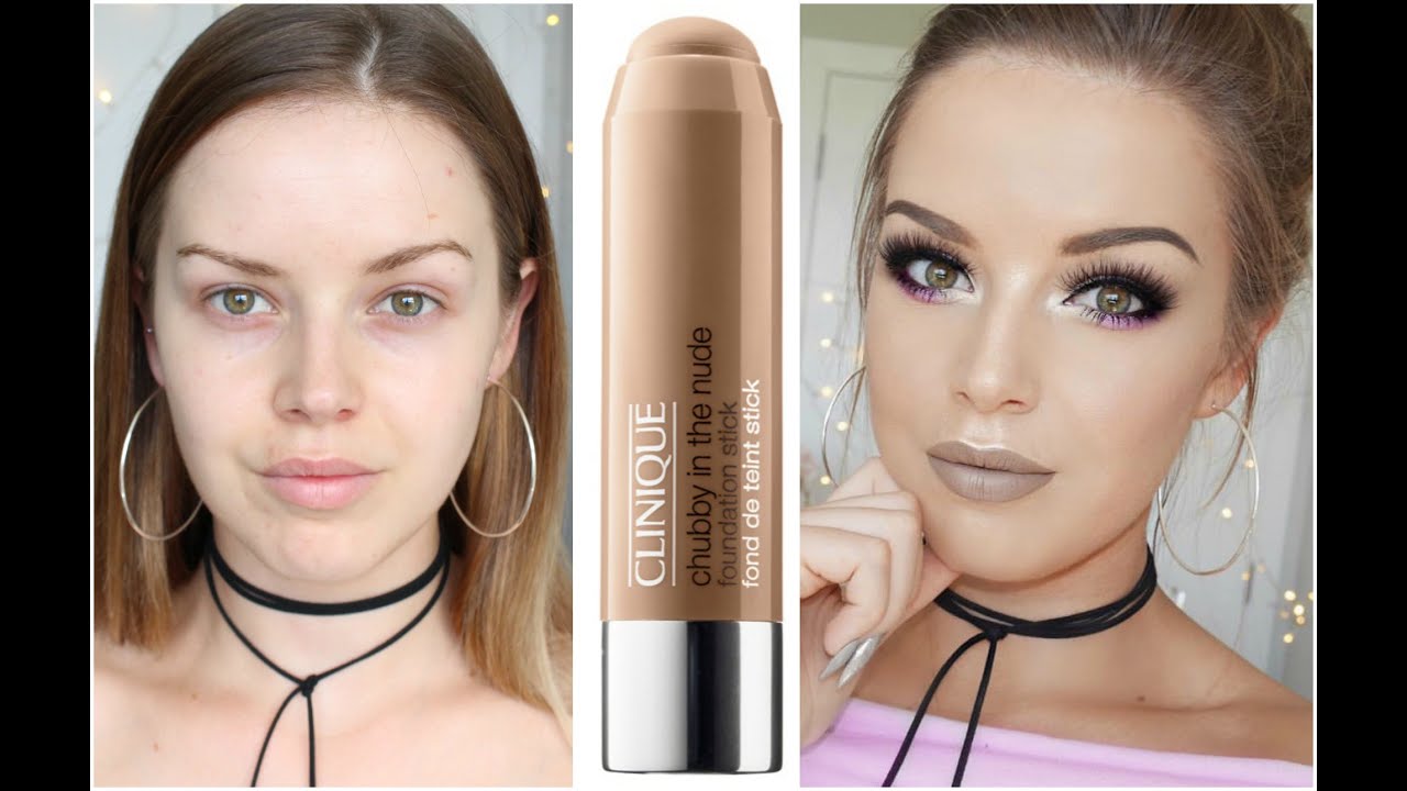 1280px x 720px - First Impression & Review: Clinique's 'Chubby in the Nude' Foundation Stick  - YouTube