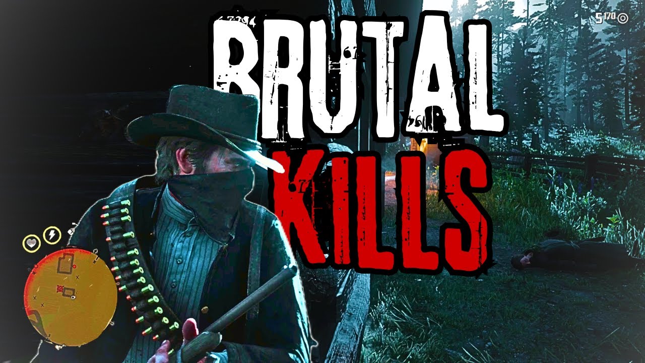Combat in rdr2 is insane.... - YouTube