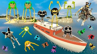 🚢 Island Girlfriends Roblox Innyume Smiley's Stylized Zoonomaly Monsters Spartan Kicking in Gmod !