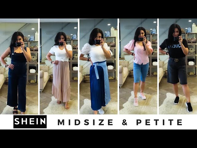 SHEIN SUMMER HAUL  MIDSIZE & PETITE CLOTHING AND SHOES TRY-ON 