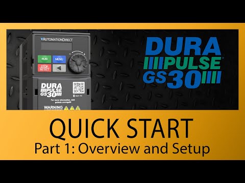 DURApulse GS30 VFD