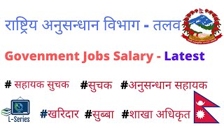 Rastriya Anusandhan Aayog Nepal Salary | Nepal Government Jobs को तलब | Nijamati Salary Scale