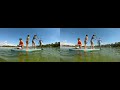 Our first 3D video for YouTube. Pls. See it in VR Oculus. Paddle board at Oleta River State Park.