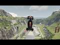 Rocket Flight: Cars vs Giant Ramp in BeamNG.drive!