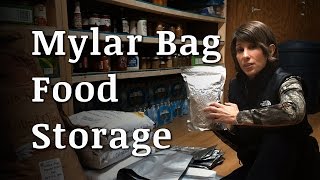 Using Mylar Bags for Food Storage