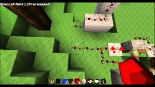 Minecraft - How to make a Piston clock