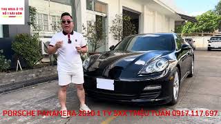 PORSCHE PANAMERA 3.6 V6 MODEL 2010 BLACK EDITION | SIÊU MỚI TINH |1 TỶ 3XX TRIỆU | TUẤN 0917.117.697