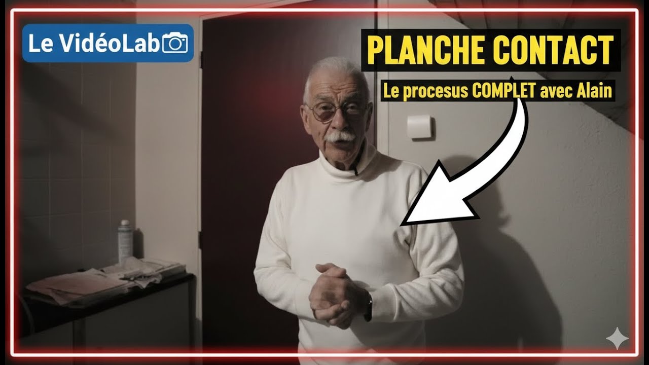 Elisabeth Partie 2 - Réalisation d'une planche contact