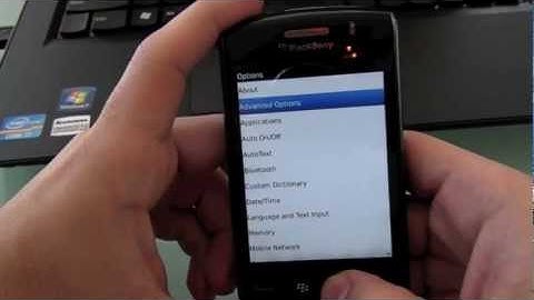 How to Unlock Blackberry Storm 9550 Code