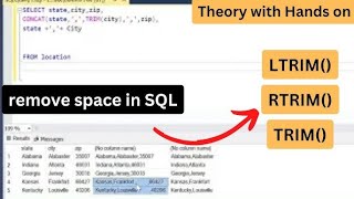 Removing Spaces from Names in SQL using REPLACE