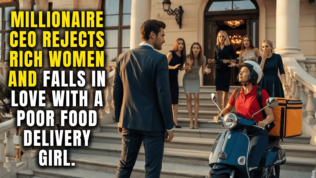 MILLIONAIRE CEO REJECTS RICH WOMEN AND FALLS IN LOVE WITH A POOR FOOD DELIVERY GIRL.