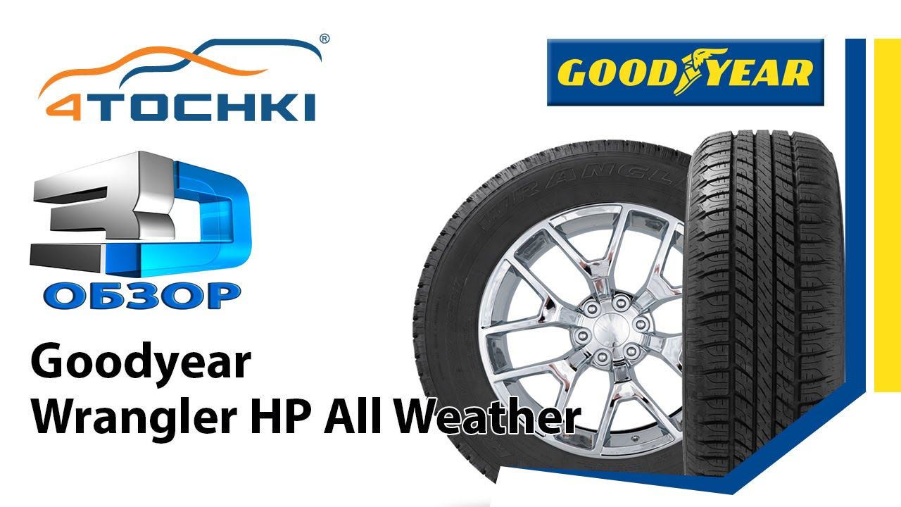 3D-обзор шины Goodyear Wrangler HP All Weather