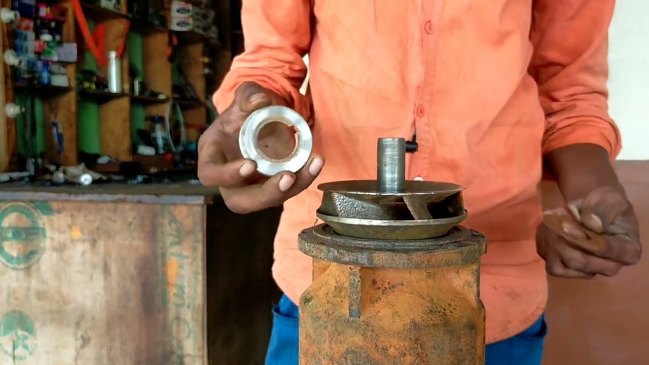 12.5 Hp submersible motor pankha set kaise karte hai समरसेबल मोटर पंखा कैसे सेट करते हैं