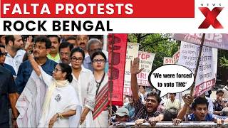 TMC Voting Row: 'Forced to Vote TMC', Falta Locals Allege Forced Votes, Demand Re‑Poll | NewsX